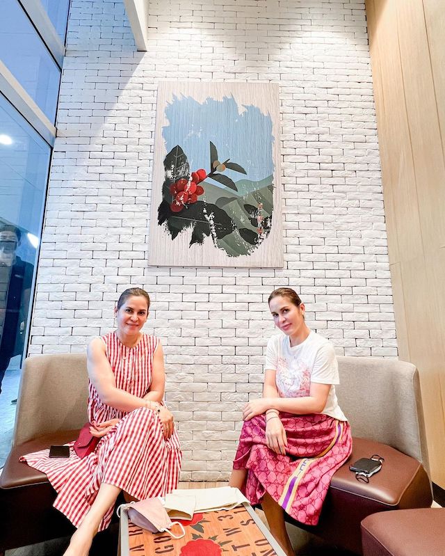 Jinkee Pacquiao and Janet Jamora's Instagram feeds are also twins