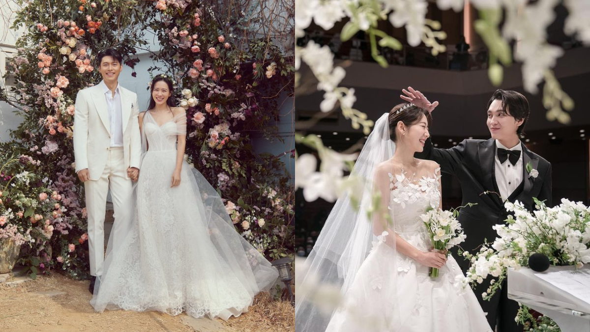 The Most Gorgeous Korean Celebrity Wedding Photos This 2022