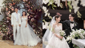 The Most Gorgeous Korean Celebrity Wedding Photos This 2022