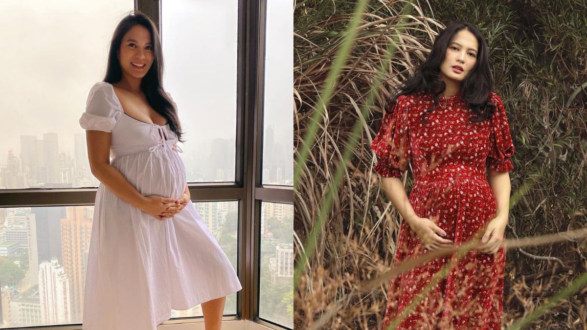 Isabelle Daza's Pregnancy Style Is a Master Class on How to Look Chic in Maternity Dresses