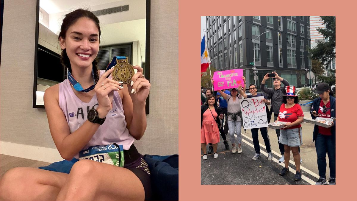 Filipinos Gathered on the Streets to Support Pia Wurtzbach Running at the New York City Marathon