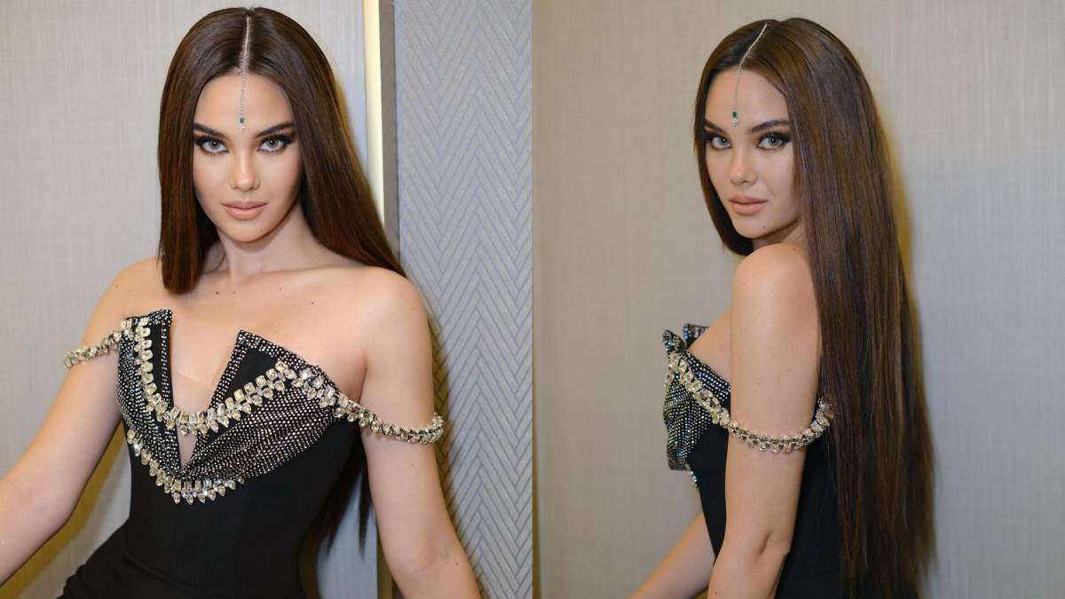 Catriona Gray Was A Vision In Black During The Miss Universe Extravaganza Gala Night