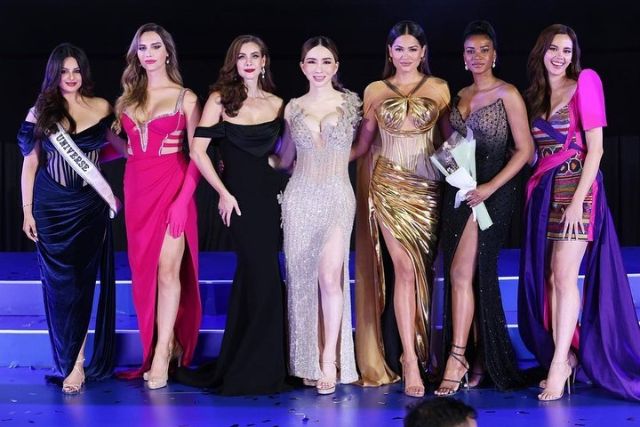 LOOK: Catriona Gray's Terno Mini Dress at Miss Universe Extravaganza ...