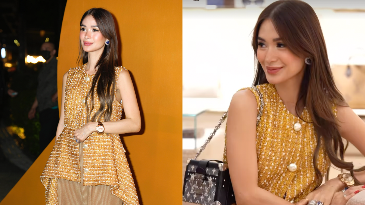 Philippine Star - ISN'T SHE LOVELY? 🧡 Heart Evangelista is a golden  goddess in these photos she shared during her trip to Paris. (Instagram/Heart  Evangelista)