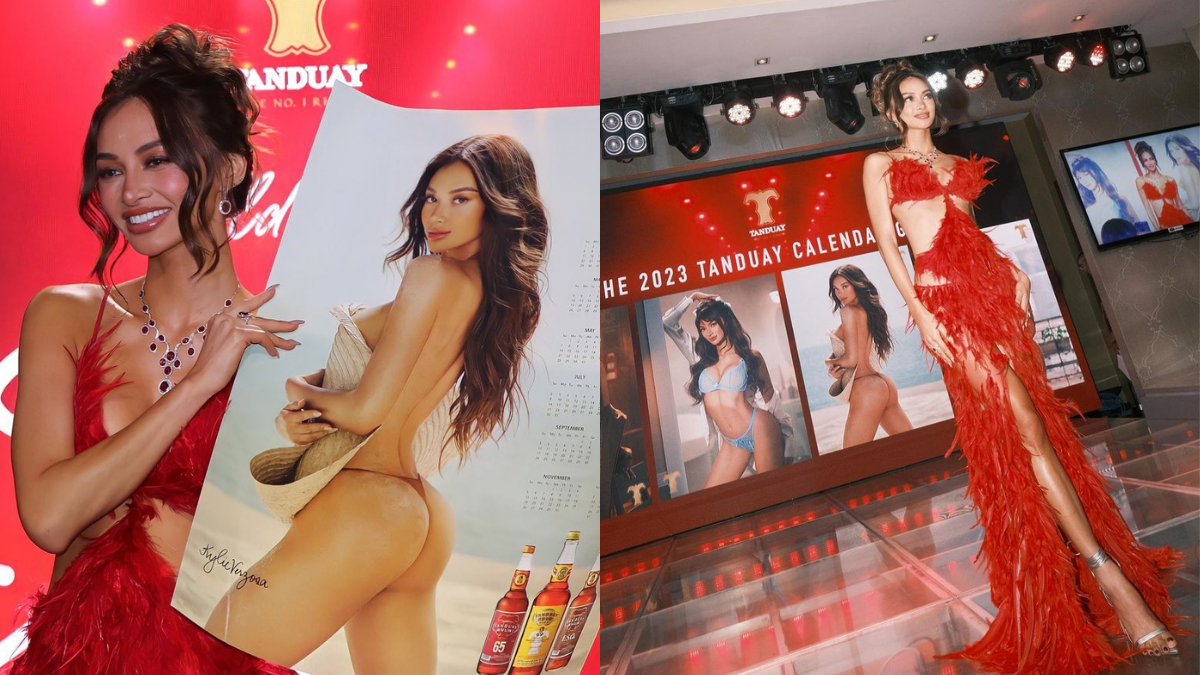 Kylie Verzosa Set The Internet On Fire With Her Sexy Red Ootd As The Newest Tanduay Calendar Girl