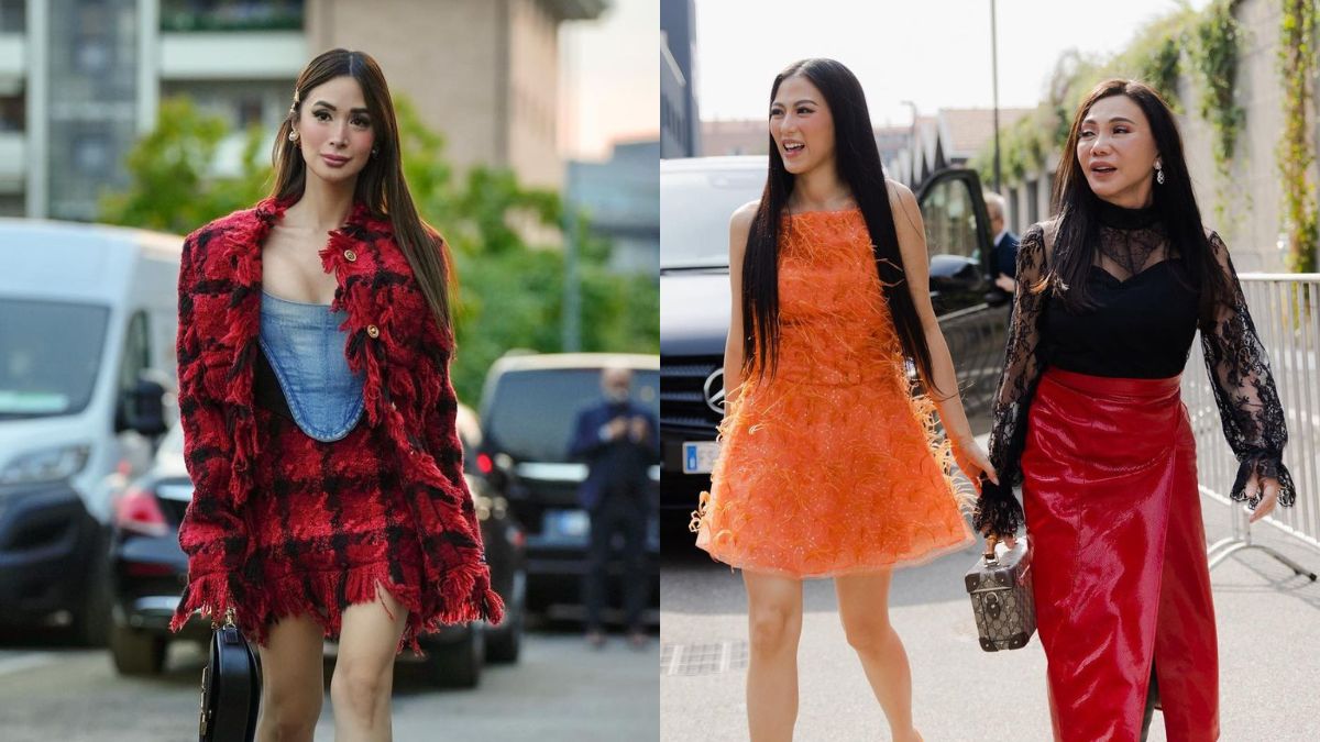 Vicki Belo and Alex Gonzaga Call Out Heart Evangelista for "Ignoring" Them at Milan Fashion Week
