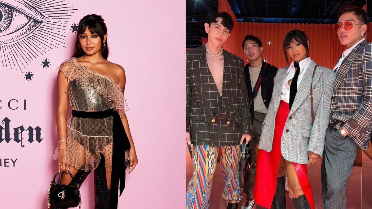 All The Chic Gucci Outfits Nadine Lustre Wore To Sydney, Australia