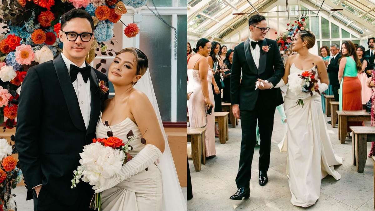 Chi Gibbs Was the Chicest Bride in Not One, But Two Stunning Wedding Gowns