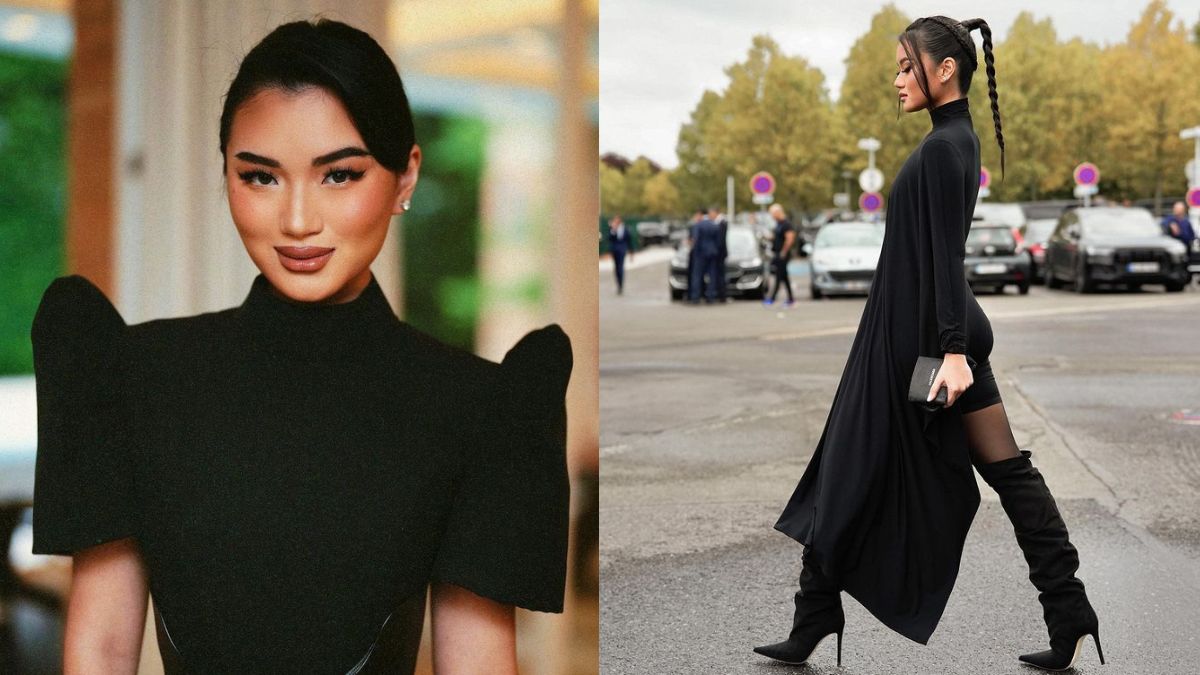 Nikki Huang's Sophisticated All-black Ootds Are A Masterclass On How To Dress Like An Heiress
