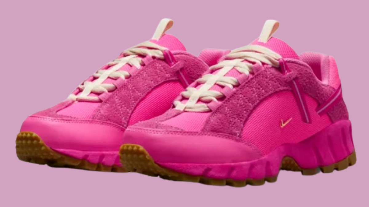 Step Into 2023 with These Cool Viva Magenta Sneakers from Nike x Jacquemus