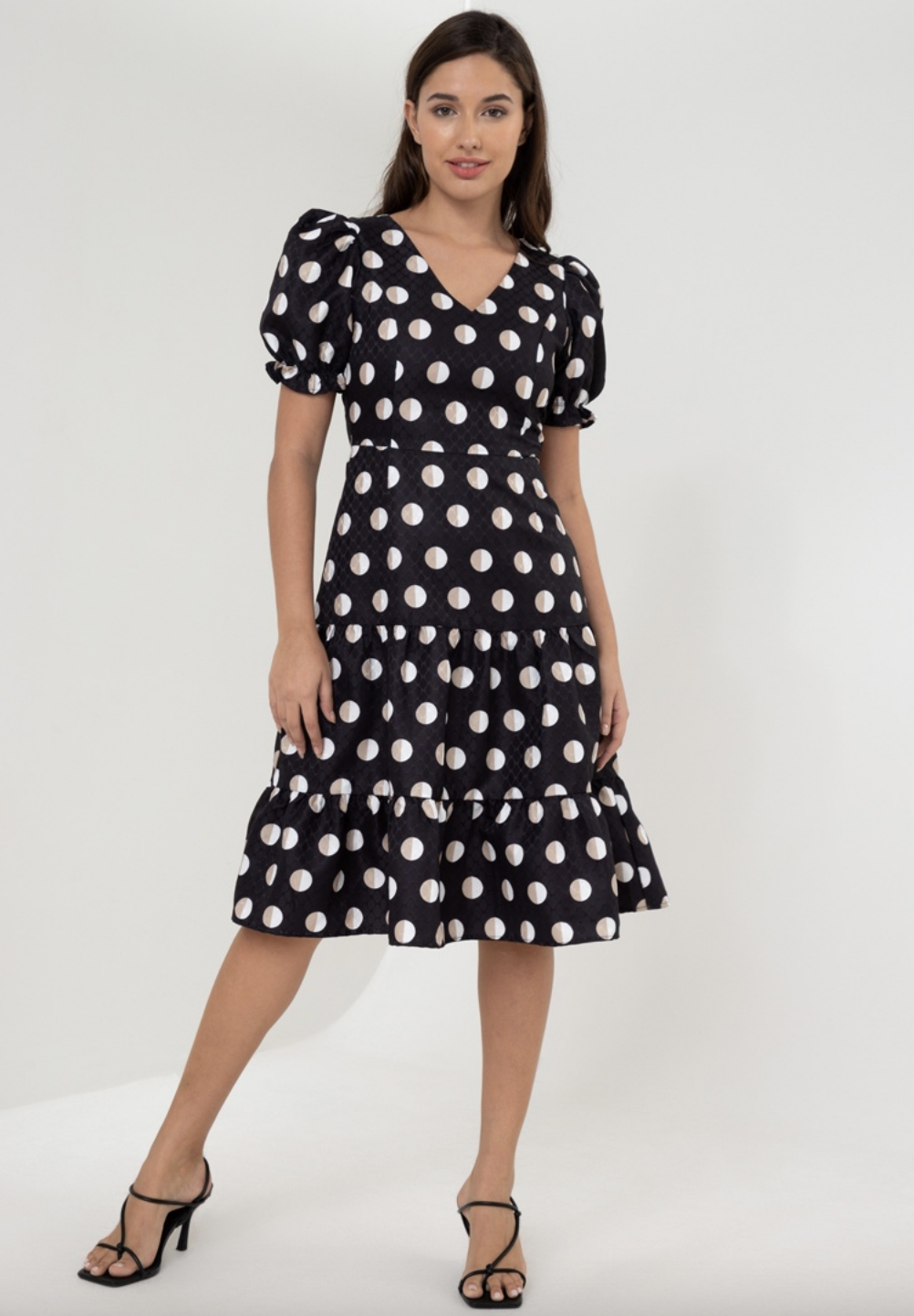 Polka dots dress 2025 for new year