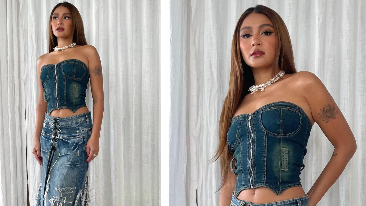 Nadine Lustre Shows Us How To Rock Denim On Denim With Her Cool Ootd For The “deleter” Premiere
