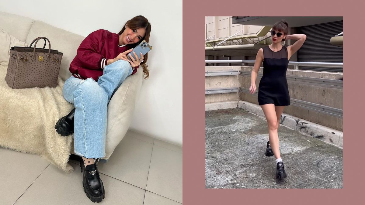 Heart Evangelista And Anne Curtis Are Twinning In These Chunky Designer Loafers