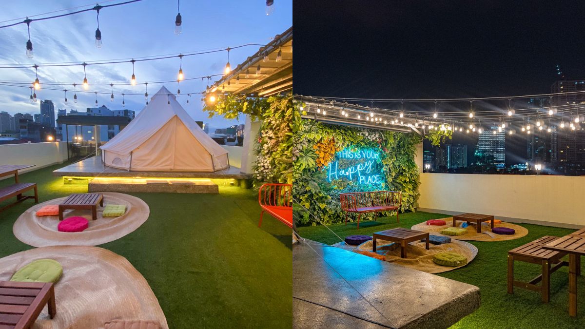 This Rooftop Glamping Spot in Makati Will Let You Live Out a K-Drama Scene