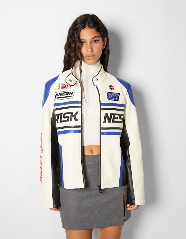 SHOP: The Exact Racing Jacket Belle Mariano and Mimiyuuuh Wore | Preview.ph