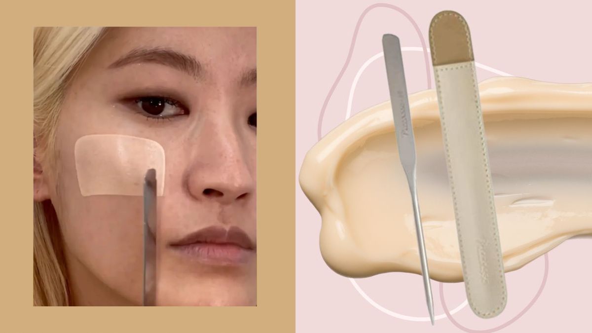 This K-Beauty Trend Has People Using Makeup Spatulas to Apply Their Foundation