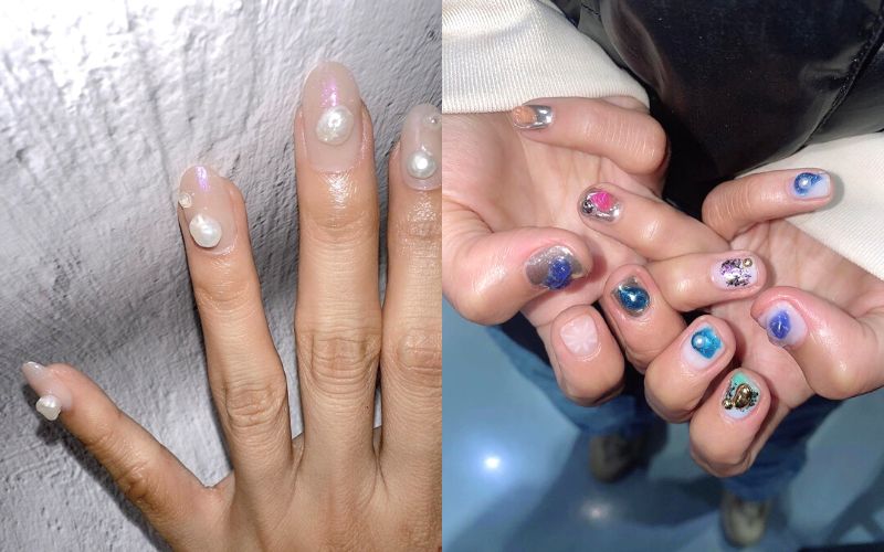Glitter Gel Nail Designs For Quick Nails For Spring 2020 : r/Nails