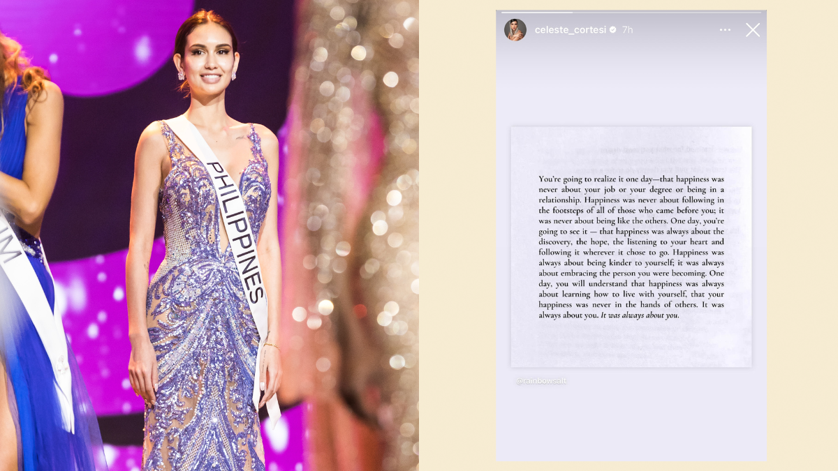Here's Celeste Cortesi's First Reaction To The Miss Universe 2022 Results