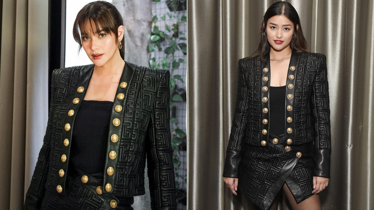 Liza Soberano and Bea Alonzo Are Twinning in These Balmain Leather Coords Worth Over P300,000