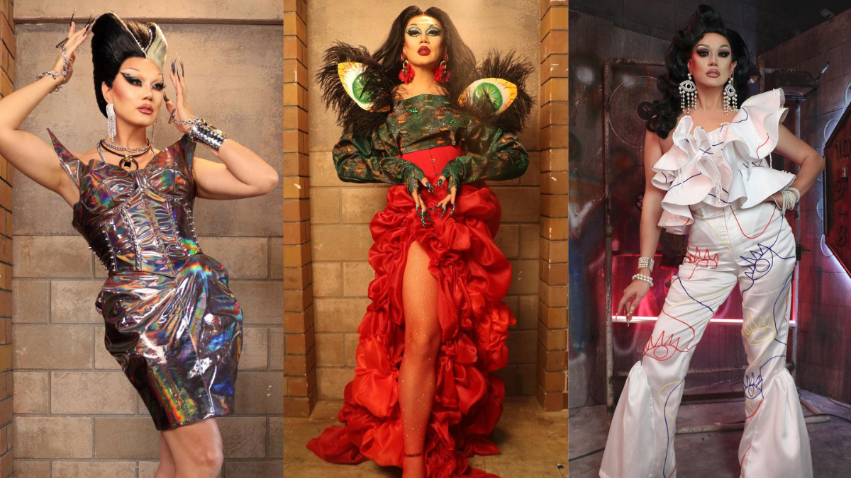 All the Fabulous Filipino-Made Looks Manila Luzon Wore on "Drag Den" Season 1