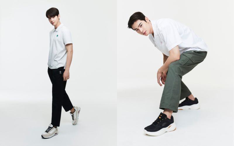 LOOK: Cha Eun-Woo is Skechers' New Ambassador for Asia-Pacific | Preview.ph