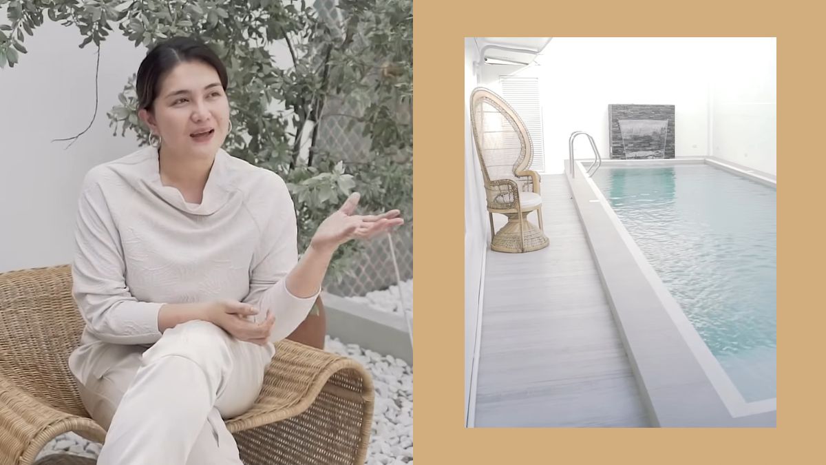 Here's a Peek Inside Dimples Romana's Chill and Aesthetic Pool House