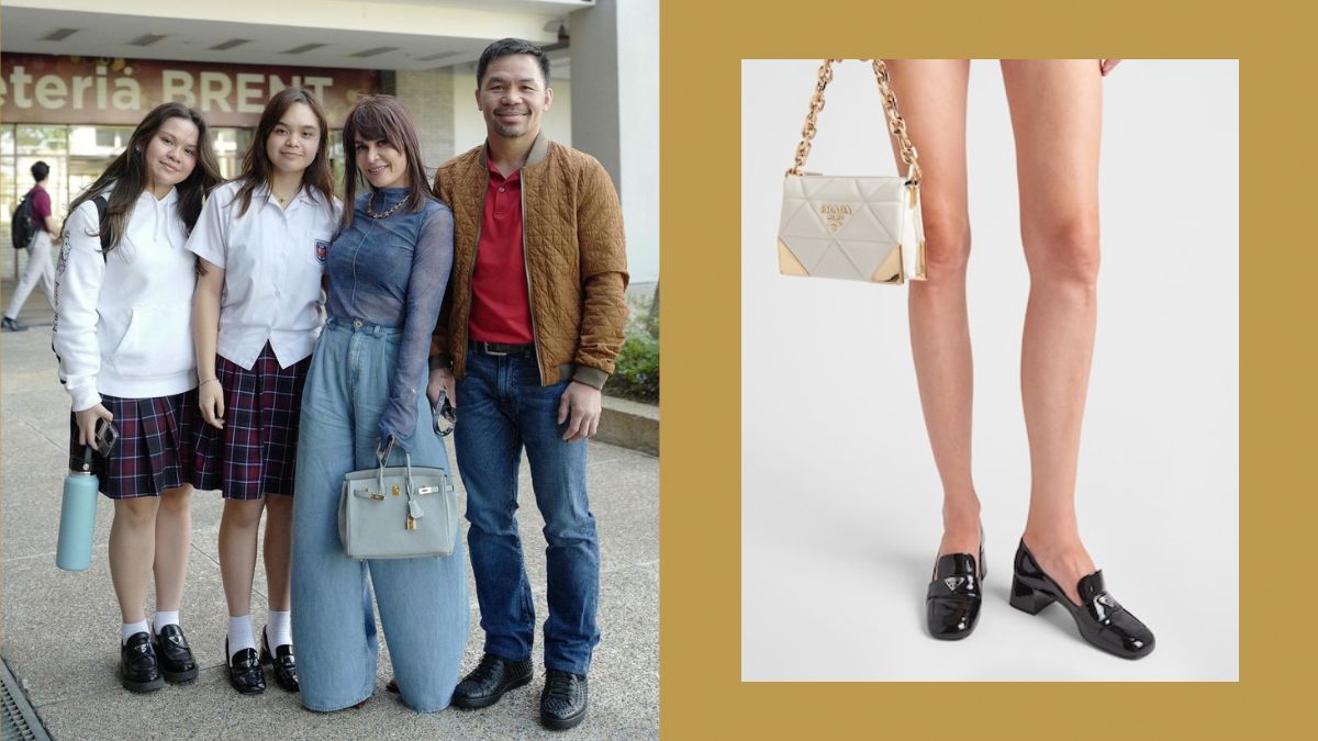 Jinkee and Manny Pacquiao's Daughter Mary Is the Chicest Student Wearing Prada Loafers to School