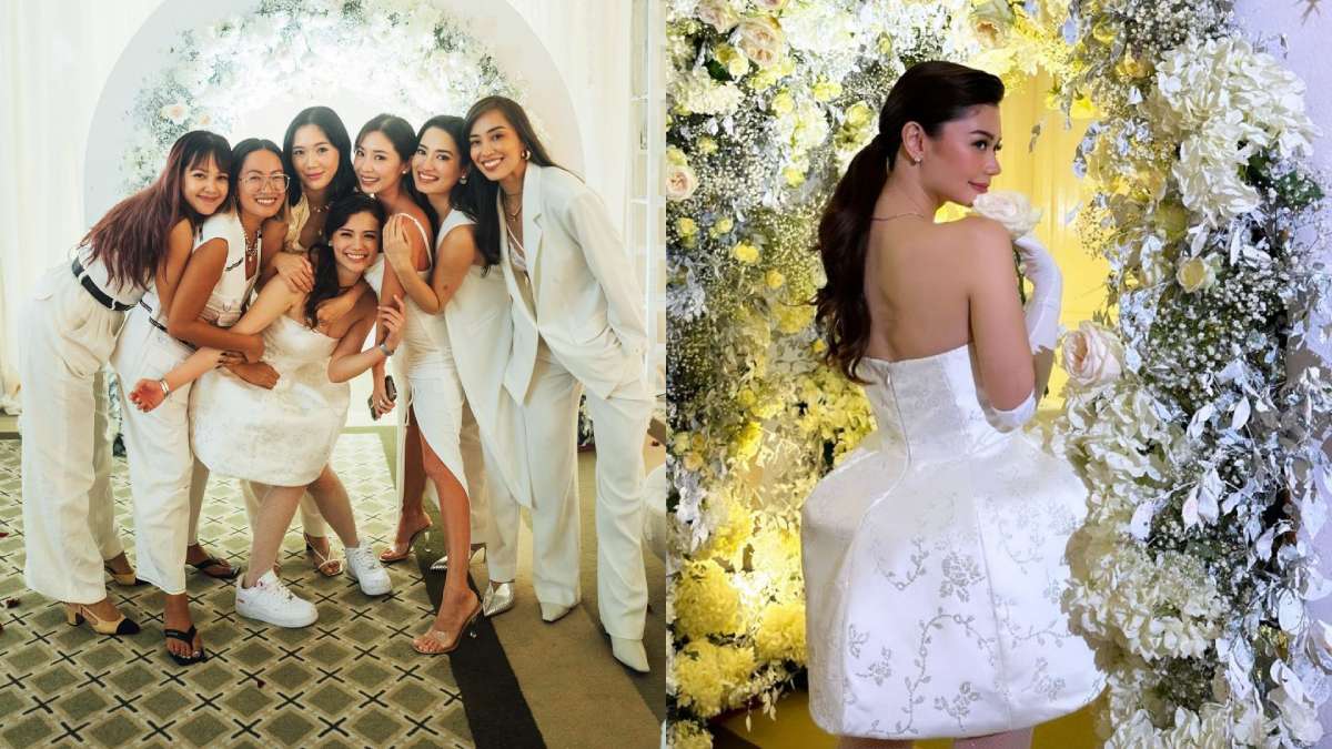 Verniece Enciso Had the Chicest All-White Bachelorette Party