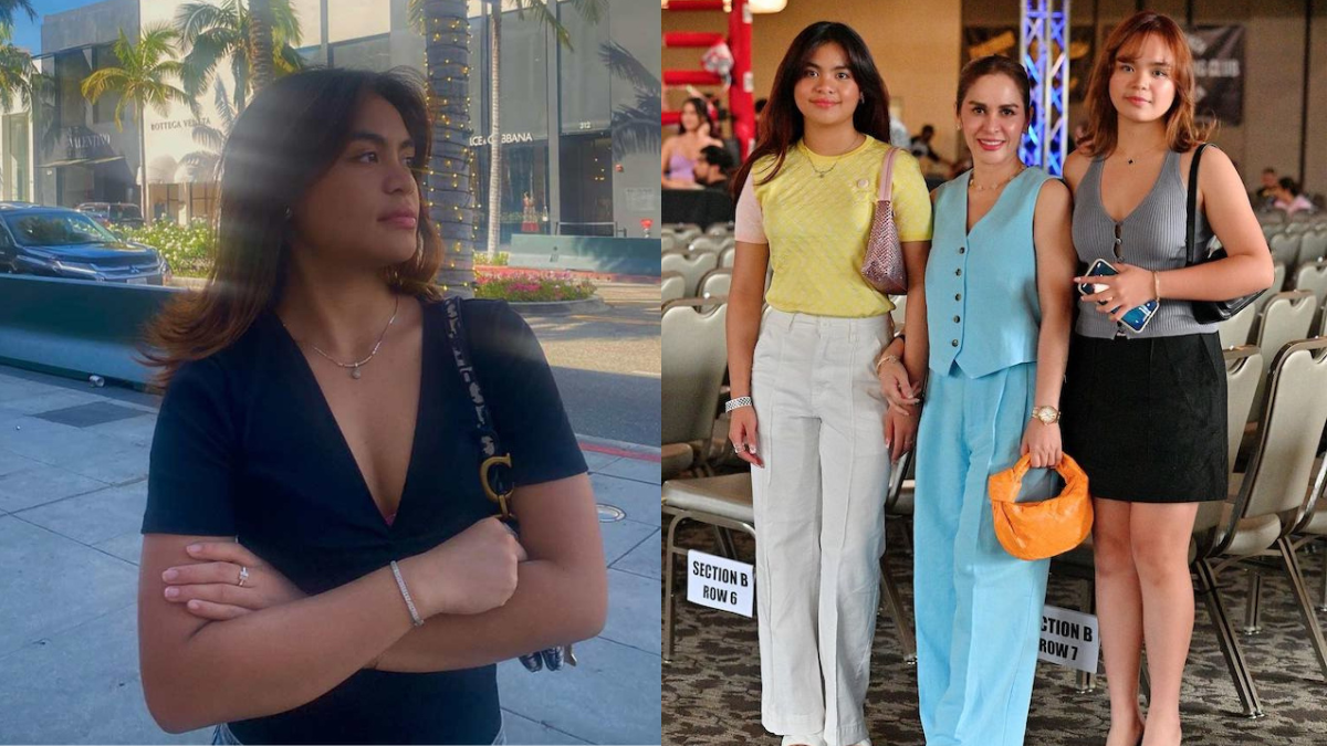 Jinkee's Daughter Queenie Pacquiao Is Also A Fan Of Designer Brands And Her Cute Ootds Are Proof