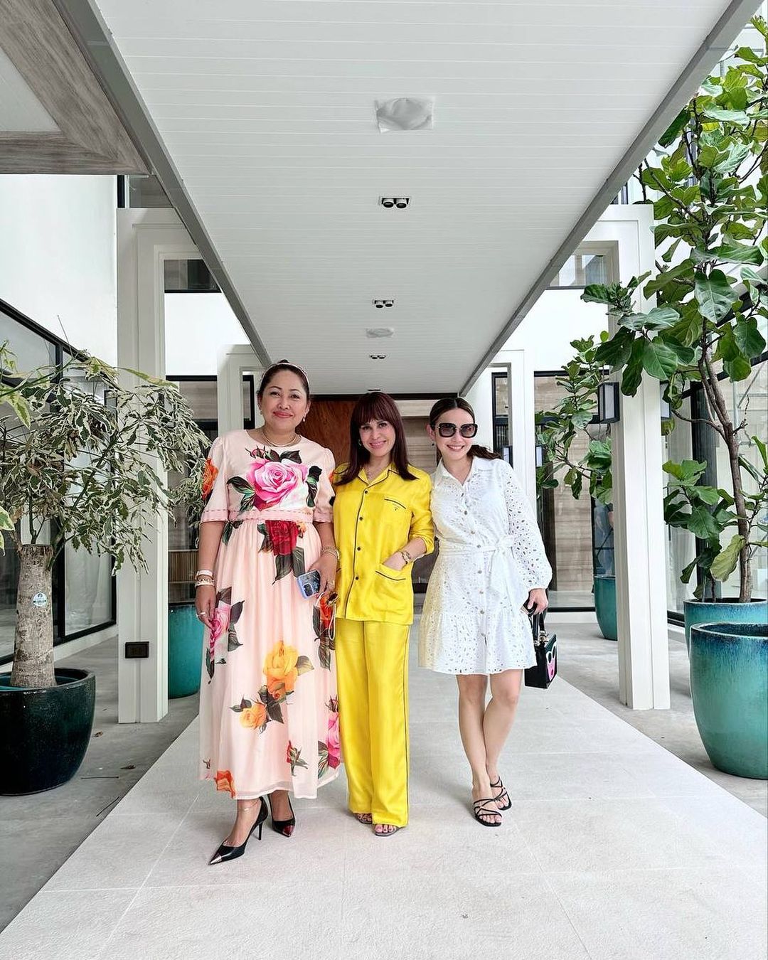 Jinkee Pacquiao's pambahay are Gucci, Louis Vuitton pajamas