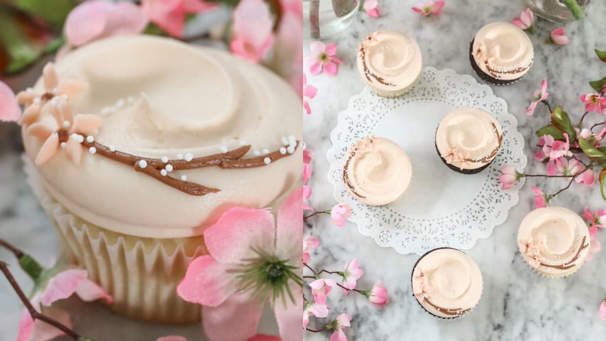 This Cafe in BGC Serves the Daintiest Cherry Blossom Cupcakes