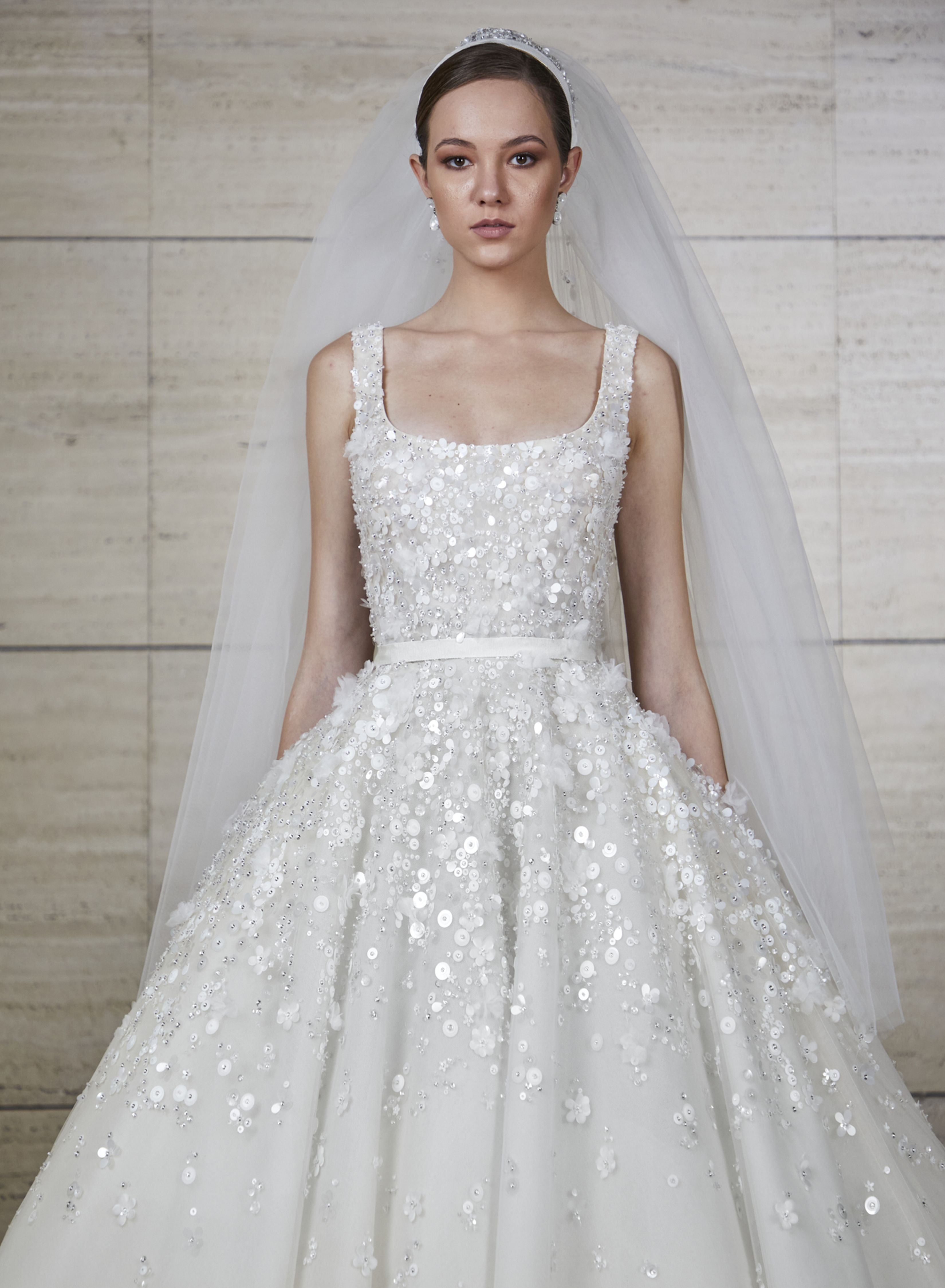 dominique cojuangco son ye jin elie saab wedding gown
