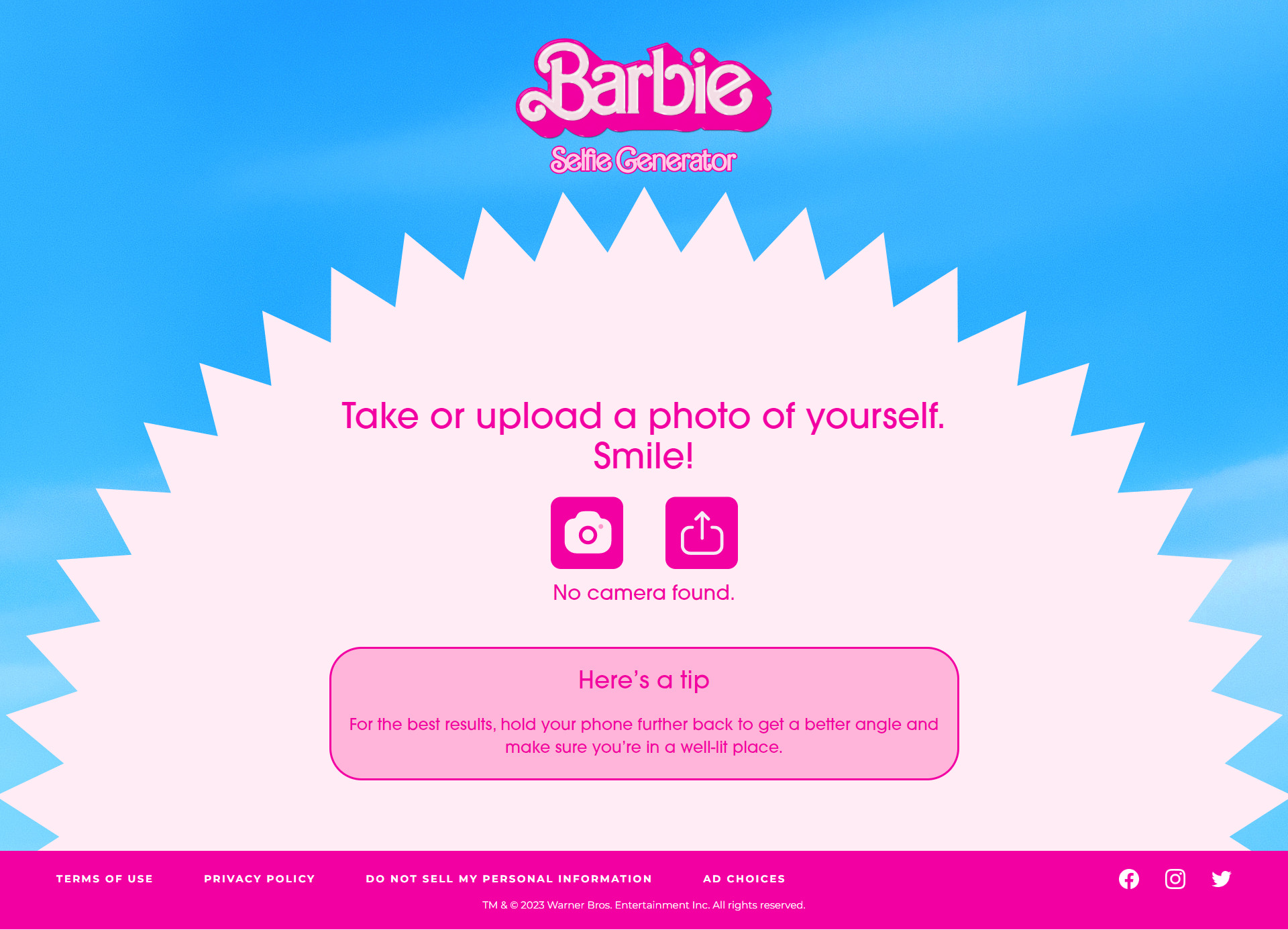 How To Make Your Own Barbie Poster Barbie Selfie Generator Meme Template