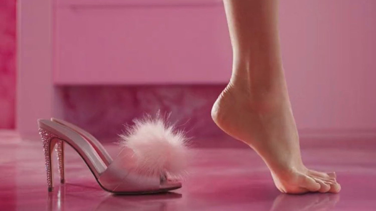 So Cute! These Pink Heels Look A Lot Like The Ones In The "barbie" Movie