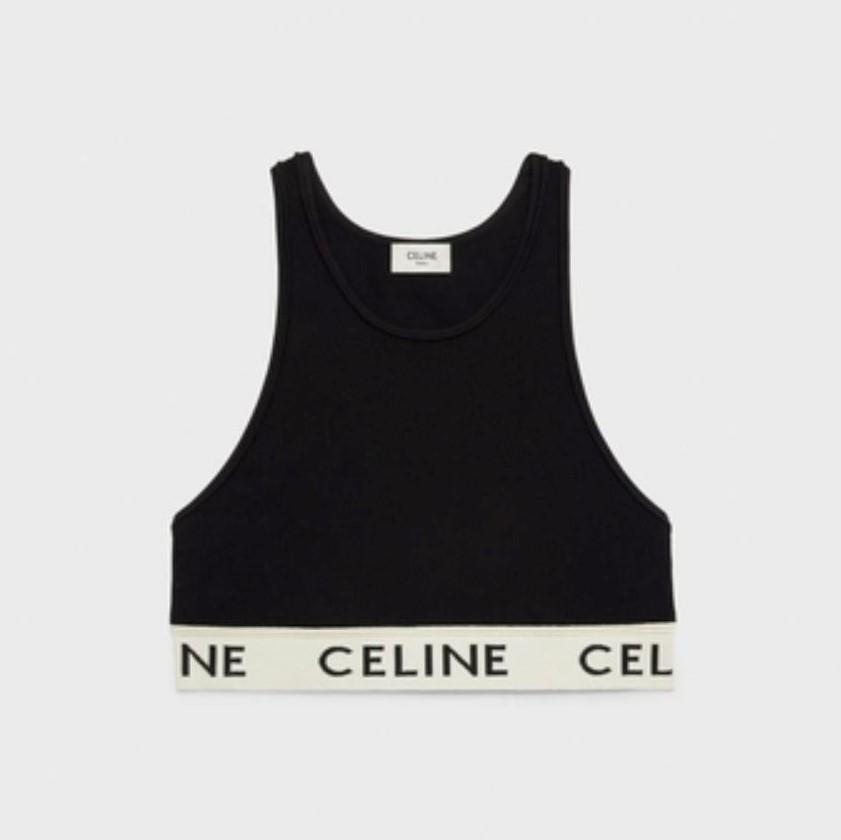 The Exact Celine Sports Bra Celebs Love to Wear with Casual Outfits ...