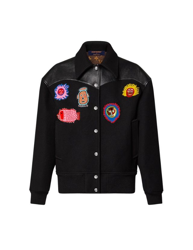 LV x YK Faces Patches Transitional Jacket - Women - Ready-to-Wear