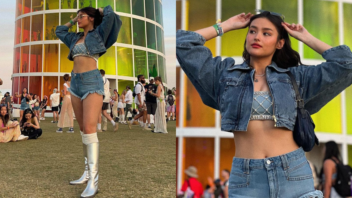 Liza Soberano Is A Scene-stealer At Coachella 2023 In A Cool Triple Denim Ootd