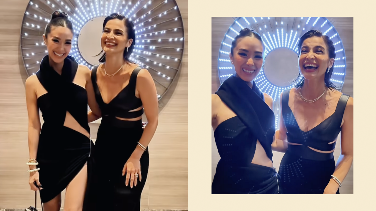 Anne Curtis And Heart Evangelista Were Twinning In Black For The Tiffany & Co. Opening Party In New York