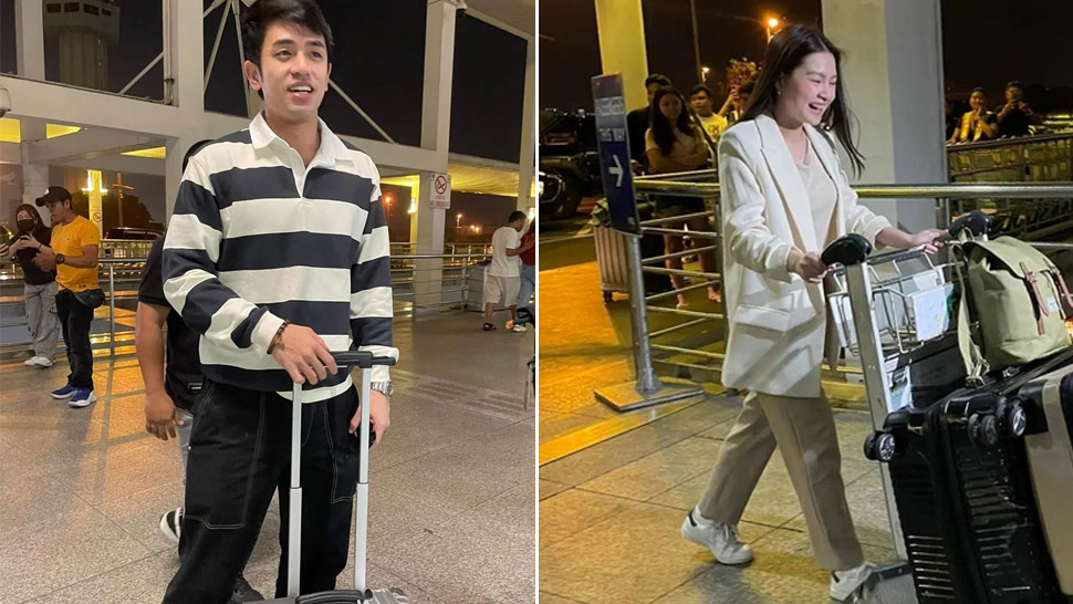 David Licauco And Barbie Forteza Jetted Off To South Korea In Matching Neutral Airport Ootds