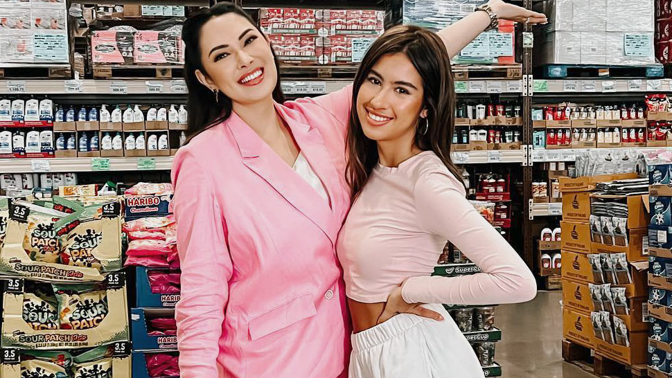 Ruffa Gutierrez And Lorin Gutierrez Just Went Grocery Shopping In Matching Pink Ootds