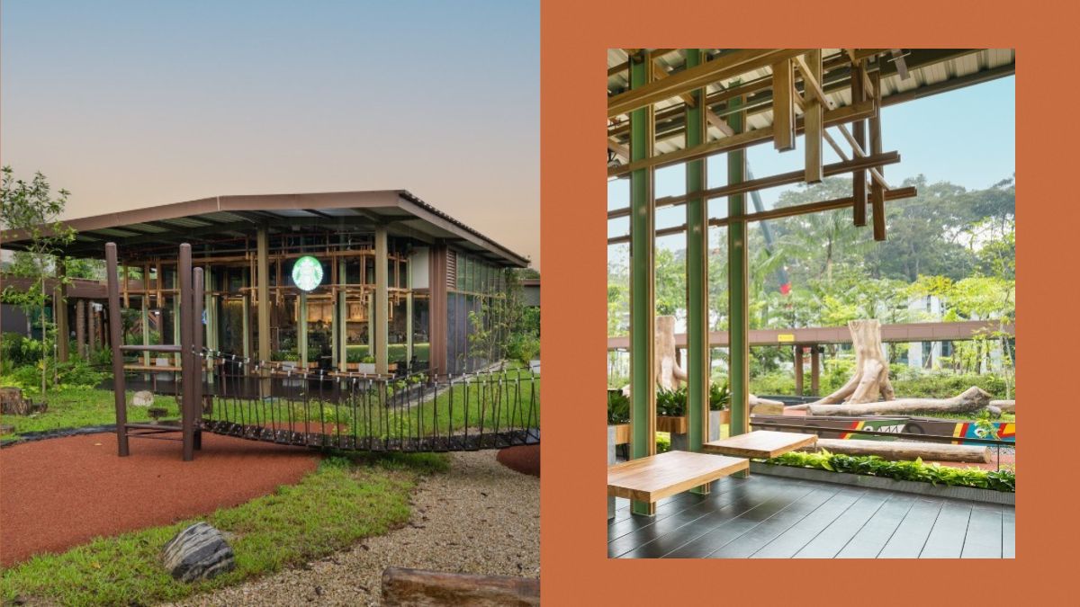 This New Aesthetic Starbucks Branch Is Found Inside A Wildlife Park