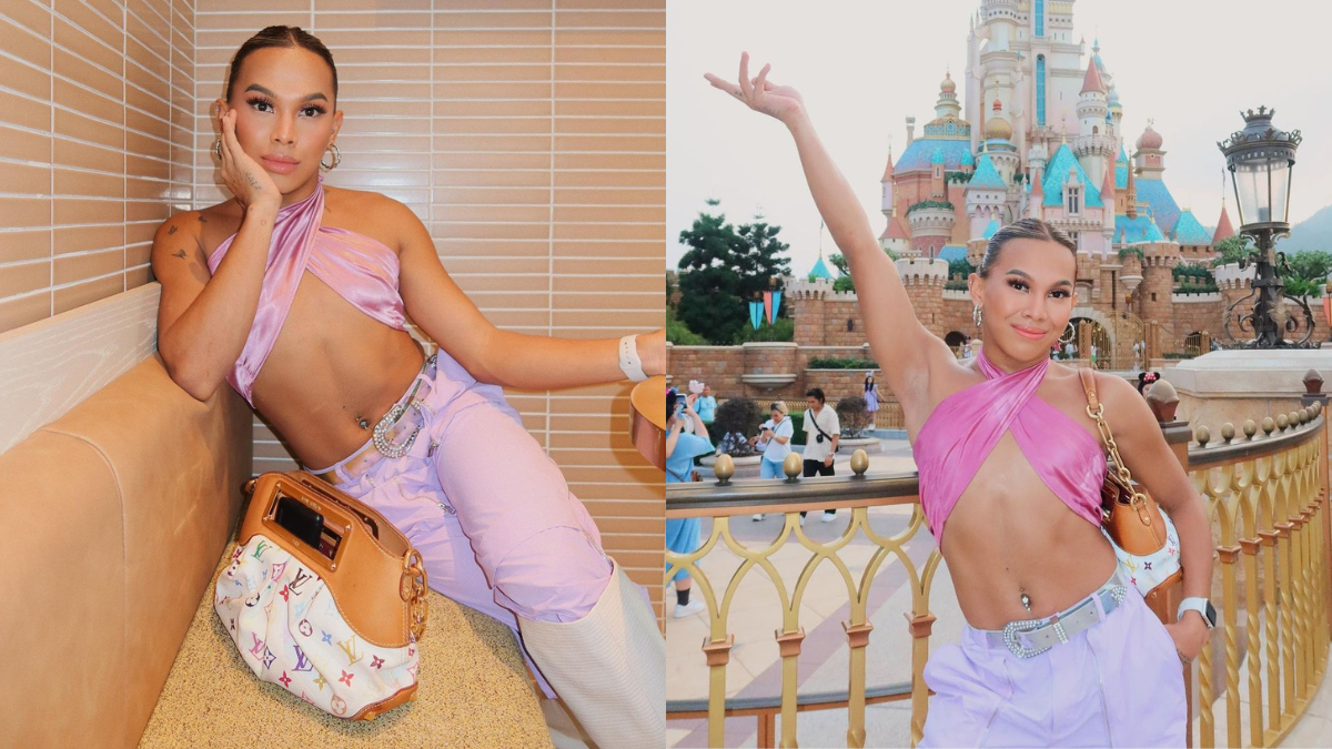 Awra Briguela Debuted A New Louis Vuitton Bag Worth Over P100,000 During Her Trip To Disneyland