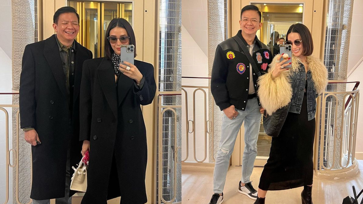 Heart Evangelista and Chiz Escudero Are a Chic Couple in Coordinated Designer OOTDs in Paris