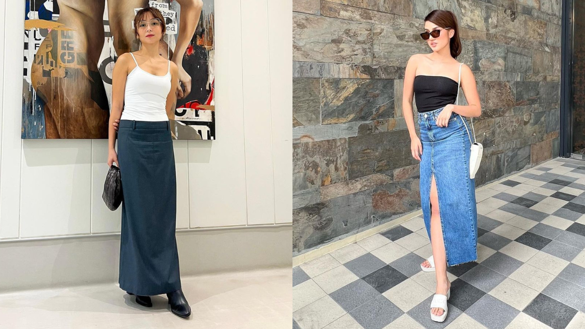 10 Maxi Skirt Outfits to Copy from Local Celebrities and Influencers
