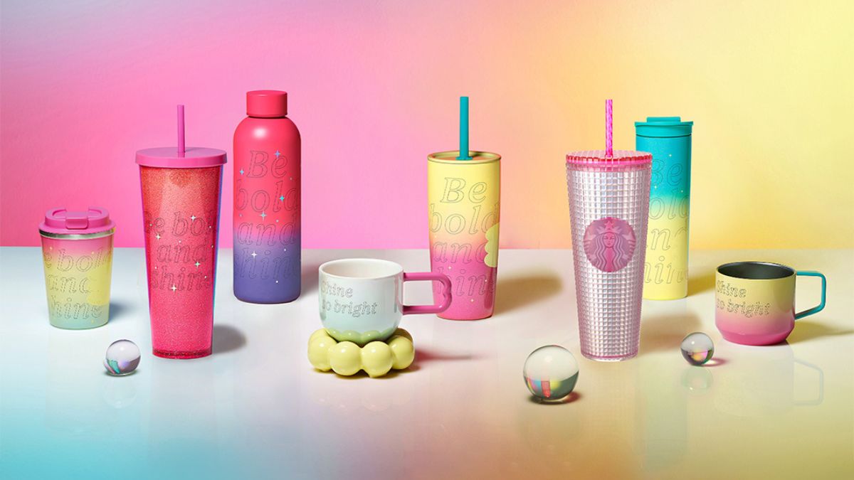 This New Line of Pastel Gradient Starbucks Drinkware Will Brighten Up Your Day