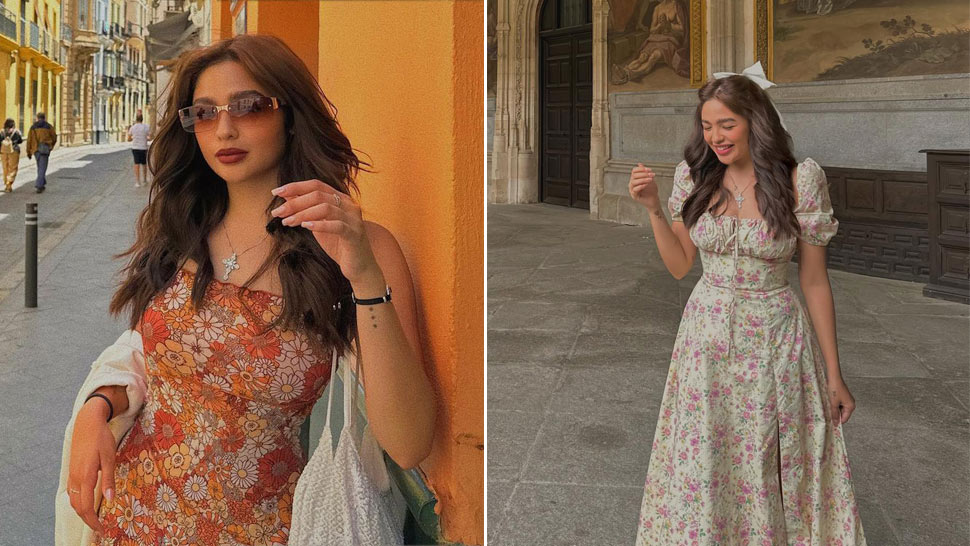 Andrea Brillantes Channels a Dainty Señorita with Her Romantic Spain Travel OOTDs