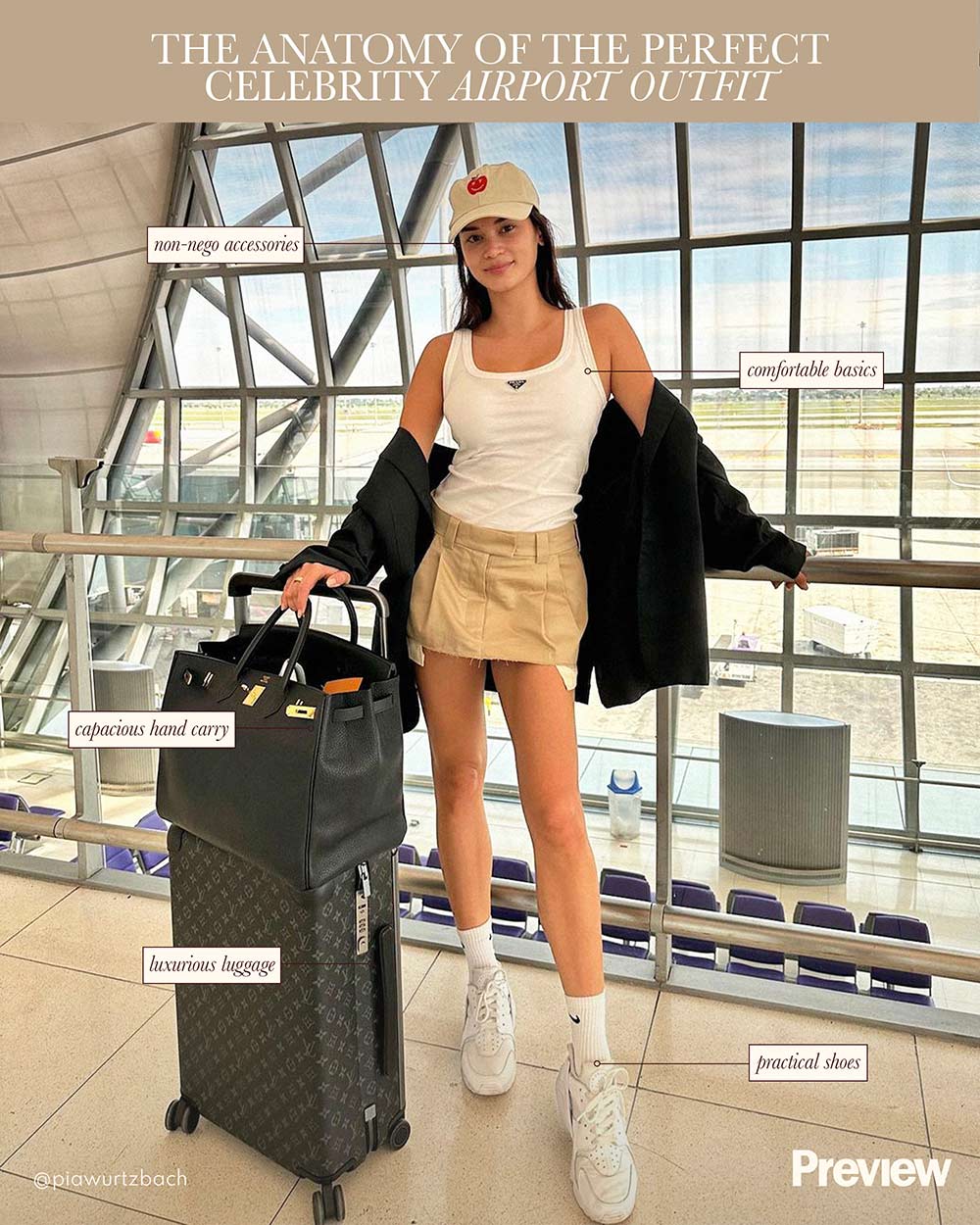 Stylish Women Have Brought One Thing to the Airport for Decades  Louis  vuitton duffle bag, Louis vuitton, Celebrity airport style