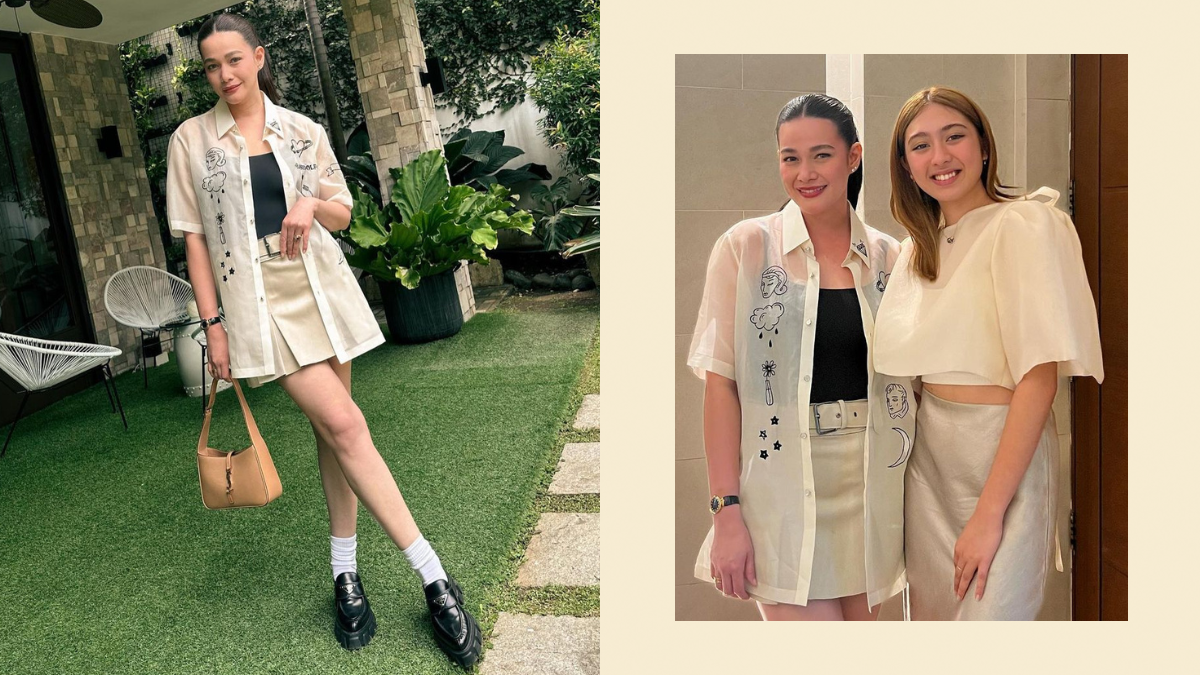 We're Obsessed With Bea Alonzo's Casual Yet Chic Modern Barong Ootd