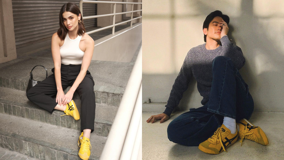 Anne Curtis And Joshua Garcia Are Twinning In These "kill Bill" Onitsuka Tiger Sneakers