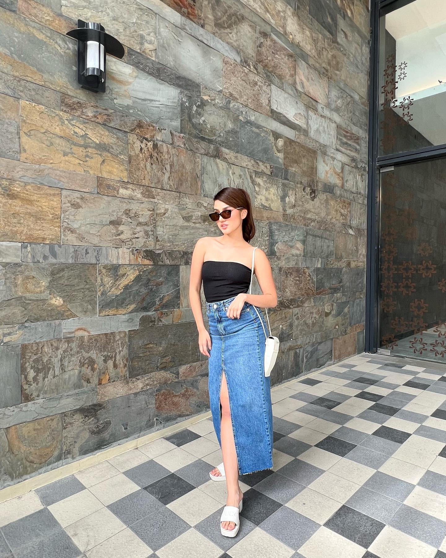 3 Ways to a Style Bandeau Top with Cosabella - Frank Vinyl Fashion Blogger